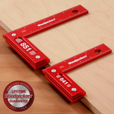 Woodpeckers Precision Woodworking 641 Square 150mm from B&Q