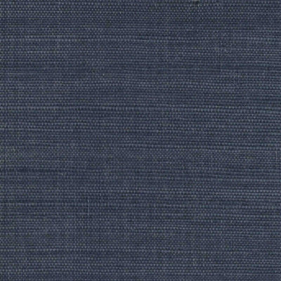 Galerie Daisy Bennett Blue Grasscloth Wallpaper from B&Q