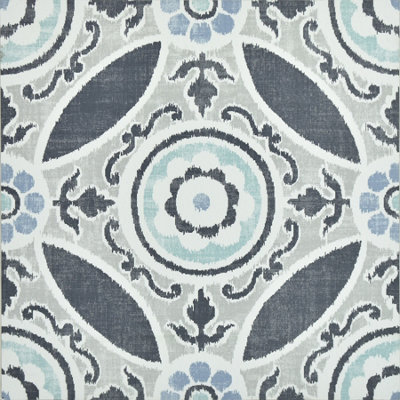 Floorpops Sienna Peel & Stick Floor Tile Fp2484 Grey