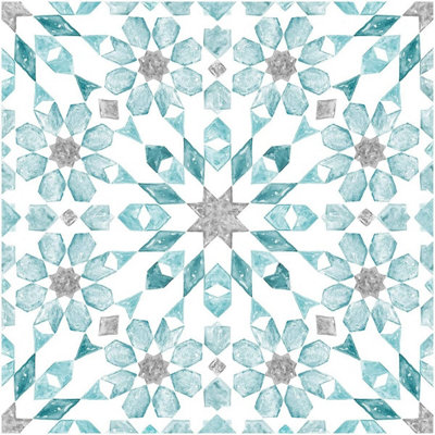 Fine Décor Floorpops Peel And Stick Floor Tiles 10 Piece Radiance Fine Decor Fp2949 from B&Q