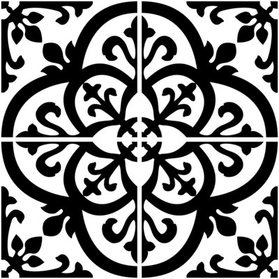 Fine Décor In Home Peel And Stick Backsplash Tiles 4 Piece Avignon Fine Decor Nh2956