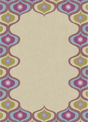 Wallpops Moroccan Self Adhesive Wall Art Sticker Dry Erase Message Board from B&Q