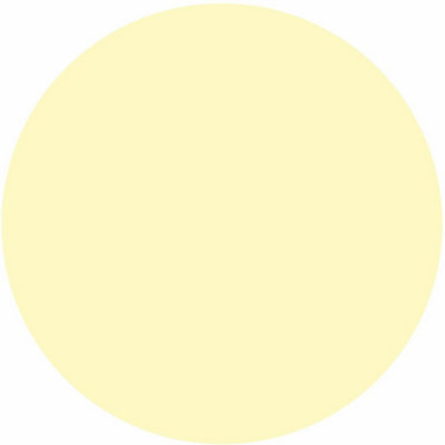 B&Q -  4 X Large  Self-Adhesive Yellow Round Circles Wall Stickers
