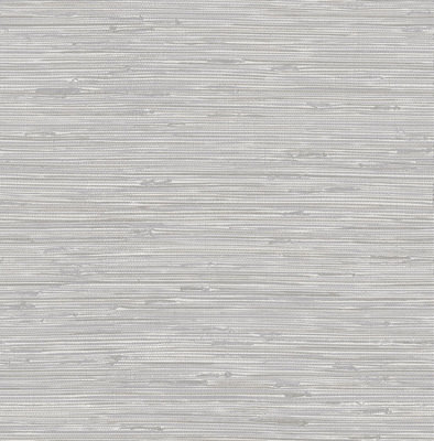Nuwallpaper Nu3335 Tibetan Grasscloth Peel & Stick WallpaperSilver from B&Q