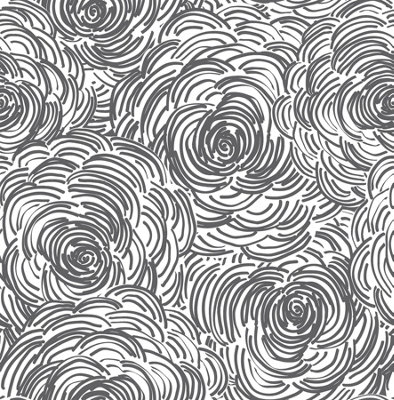 Nuwallpaper Nu3491 Beauty Peel & Stick WallpaperBlack from B&Q