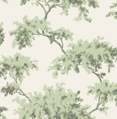 Nuwallpaper Nus4473 Alder Peel & Stick WallpaperSage from B&Q