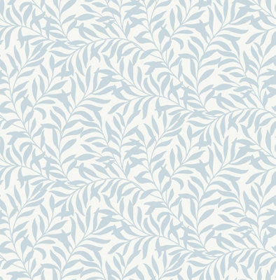 Nuwallpaper Nus4476 Wisley Peel & Stick WallpaperBlue from B&Q