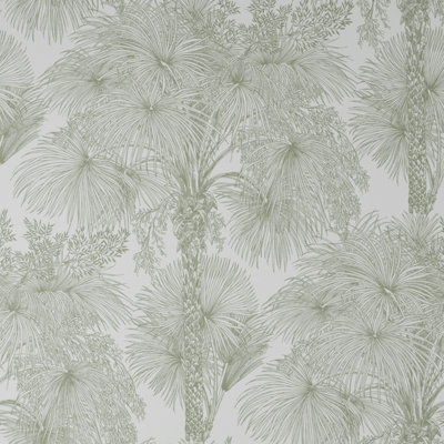 Nuwallpaper Nhs4777 Vintage Tropical Peel & Stick WallpaperGreen from B&Q