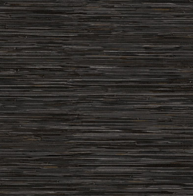 Nuwallpaper Nus4992 Grassweave Peel & Stick WallpaperBlack from B&Q