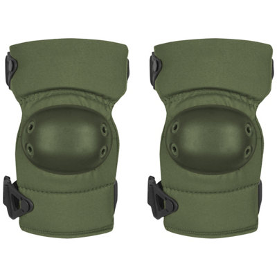 Alta Industries AltaCONTOUR Elbow Pads AltaLOK Police Guards Airsoft Olive Green - Image 2