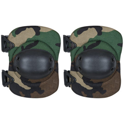 Alta Industries AltaFLEX Elbow Pads AltaLOK Tactical Heavy Duty US Woodland Camo - Image 2