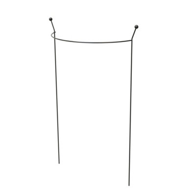 Panacea Steel Curved Plant Support (L)76Cm (Dia)46Cm from B&Q