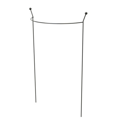 Panacea Steel Curved Plant Support (L)81Cm (Dia)56Cm from B&Q