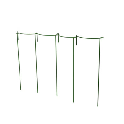 Panacea Steel Curved Plant Support Frame (L)45Cm (Dia)18CmSet Of 4 from B&Q