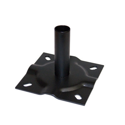 B&Q -  Steel Post Support (L)88mm (W)88mm