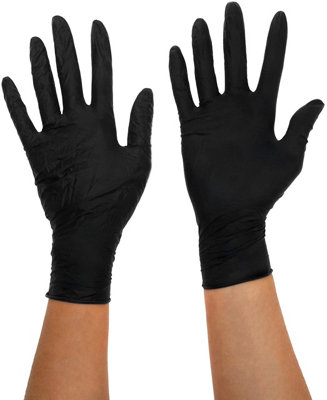 Black Mamba Grip Rite Industrial Strength Nitrile Gloves Large Box 100 094922699596 - Image 6
