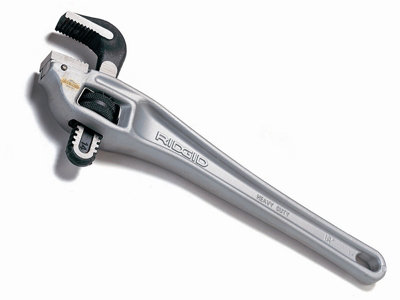 Ridgid 31125 31125 Aluminium Offset Pipe Wrench 450mm (18In) Rid31125 from B&Q