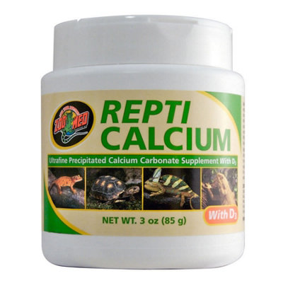 Zoo Med Repti Calcium With D3 Food Supplement 85G from B&Q