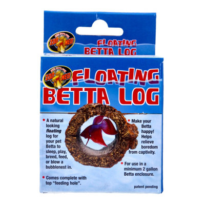 Zoo Med Betta Fish Floating Log With Feeding Hole from B&Q