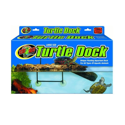 Zoo Med Turtle Dock Large 40 Gallon  9X18In Floating Basking Platform For Turtles from B&Q