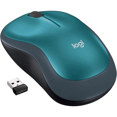 Logitech M185 Wireless Mouse With Usb Receiver - Blue