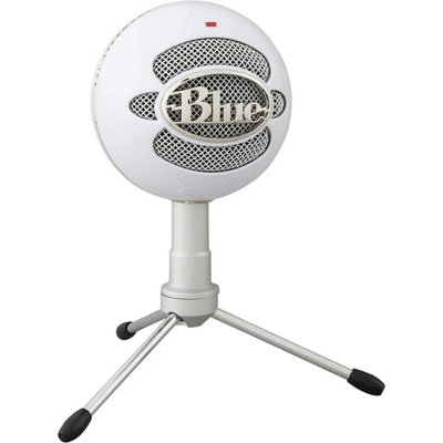 Logitech Blue Snowball Ice Usb Mic For Recording Streaming Podcasting Gaming On Pc