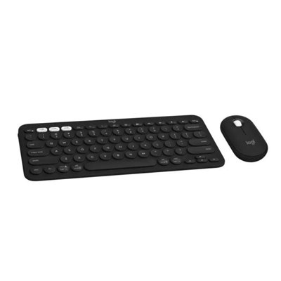 Logitech Slim Bluetooth Wireless Keyboard And Mouse Combo Us Layout