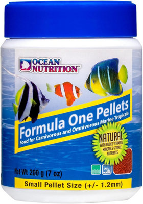 Ocean Nutrition Formula 1 Small Pellet 200G from B&Q