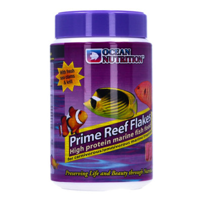 Ocean Nutrition Prime Reef Flake Fish Food 154GNutrient-Rich Flakes For Healthy Aquatic Life from B&Q
