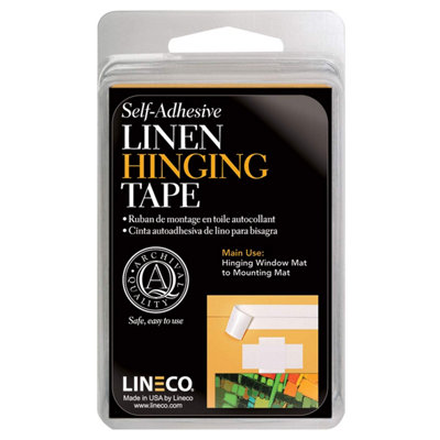 Lineco Linen Hinging Tape Self-Adhesive 3.17Cm X 3.65M (1.25" X 12') from B&Q