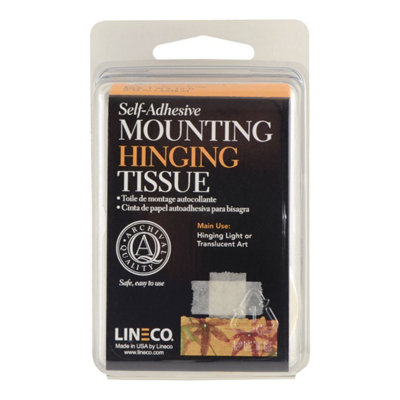 Lineco Hinging Tissue Self-Adhesive 25 mm X 3658 mm Roll from B&Q