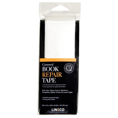 Lineco Book Repair Tape Linen With Water-Activated Adhesive 5 Cm X 122 Cm from B&Q