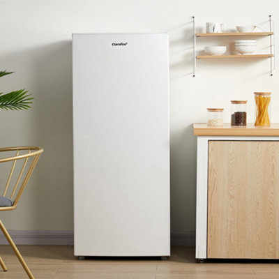Living And Home White 160L Upright Independent Freezer,reversible Door, Household Refrigerator