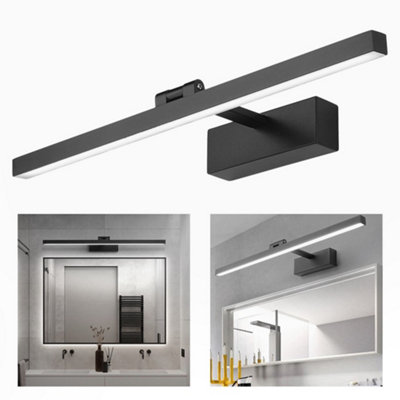 Darphe 50Cm L Minimalist Nordic Design Led Bathroom Wall Light Mirror LightWhite Light from B&Q