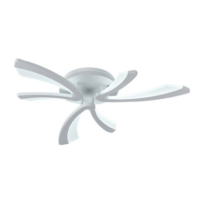 Darphe 30W White Light 3 Lights Led Semi-Recessed Ceiling Light from B&Q