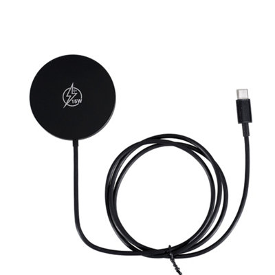 Thehotsale 15W Magnetic Fast Wireless Charger For Iphone 12-15 SeriesBlack Version from B&Q