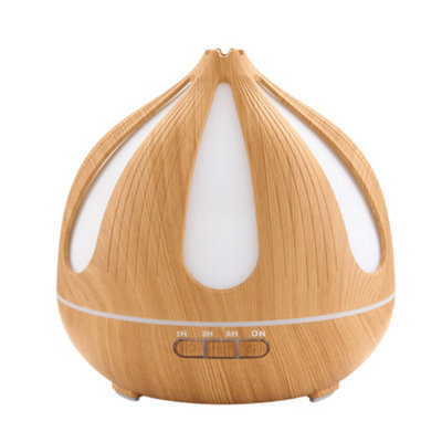 B&Q -  500Ml Onion-Shaped Ultrasonic Essential Oil DiffuserIndoor Aromatherapy Diffuser With Remote Control And Timer