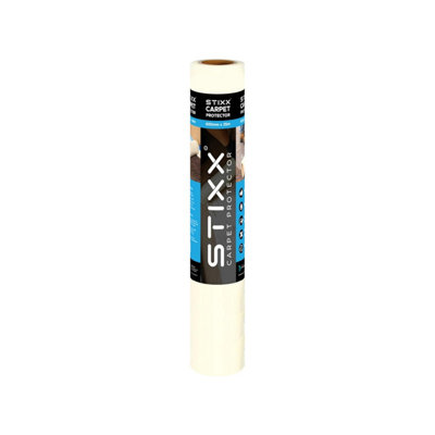 Stixx Carpet Protection Film 25M from B&Q