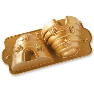 Cake Tin: Nordic Ware BeehiveGold from B&Q
