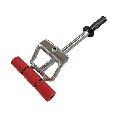 Cca Amtico Karndean Floor & Wall Roller. Extendable For Lvt & Vinyl. Extends From 18 To 24 Heavy Duty With Rubber Nylon Wheels from B&Q