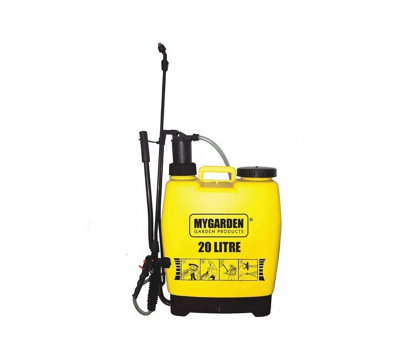  - 20L Pressure Sprayer Chemical Pesticide Weed Spray Bottle Portable Hand Pump