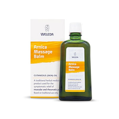 B&Q Weleda Arnica Massage Balm, Bruising & Swelling, Rheumatic & Muscular Pain, Traditional Herbal Remedy, Natural & Organic, Vegan