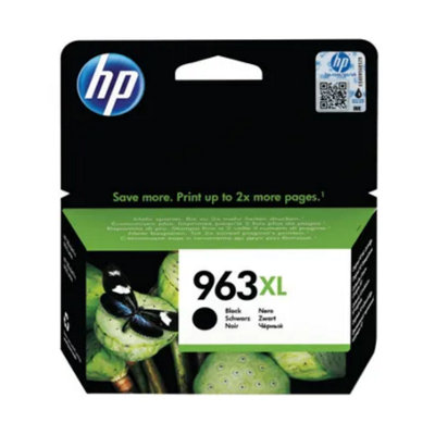 Hp 3Ja30Ae 963Xl High Yield Original Ink CartridgeBlackSingle Pack from B&Q