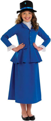 Child Rubie's Mary Poppins Fancy Dress Costume10-12 Years from B&Q