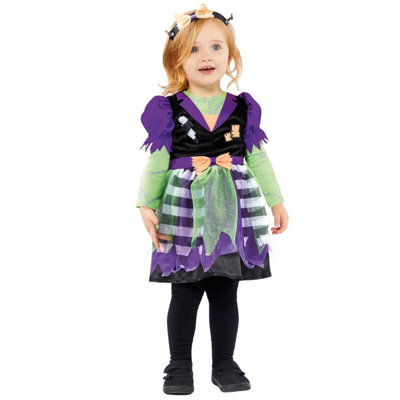 Amscan Baby Little Miss Frankie Halloween Costume - 6-12 Months