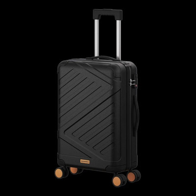 LEDREM Suitcase28''Black50X30X75Cm from B&Q