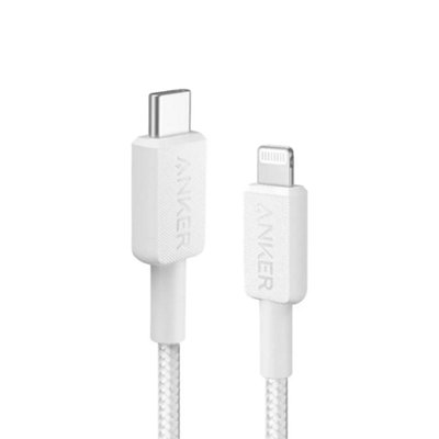 Anker White Braided Usb-C To Lightning Charging Cable 0.9 M. - Image 3