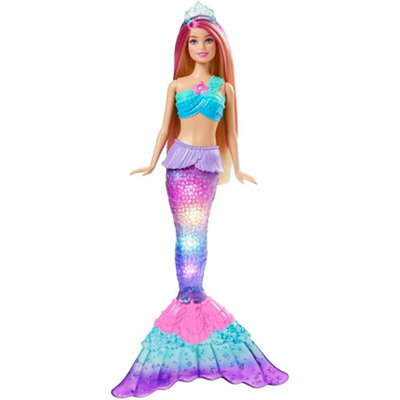 Barbie Dreamtopia Twinkle Lights Mermaid Doll Pink & Blonde Hair New Kids Toy - Image 3