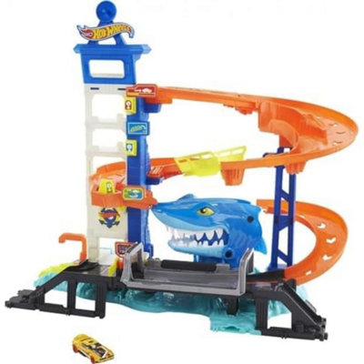 Hot Wheels City Attacking Shark Escape Playset - Assorted Colours - Image 3