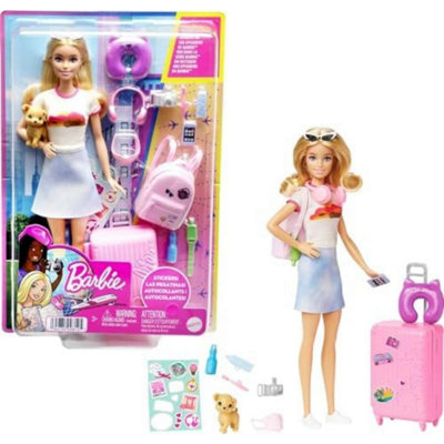 Barbie Unisex Multicolor Travel Doll & Playset - Image 7